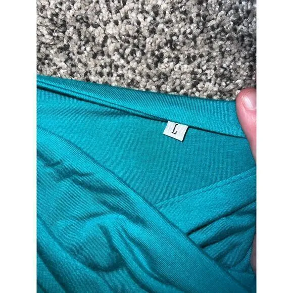 Womens‎ Maternity Off Shoulders Long Sleeve Photography Dress Size Large - Image 6