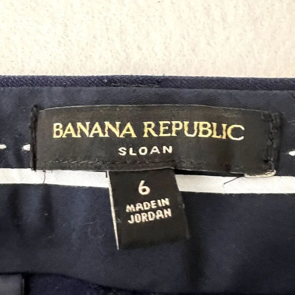 Banana Republic Sloan Navy Ankle Dress Pants - Image 4
