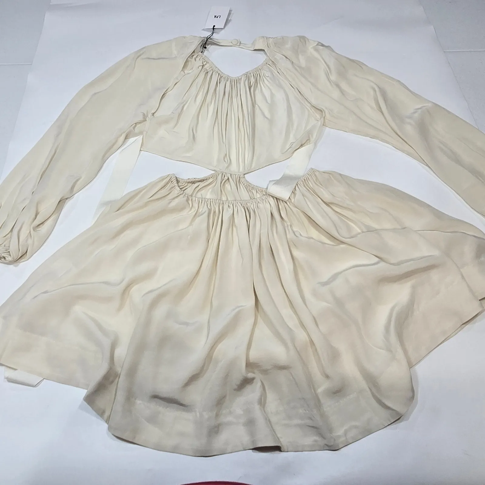 LPA Allard Dress in Ivory Small - Image 13