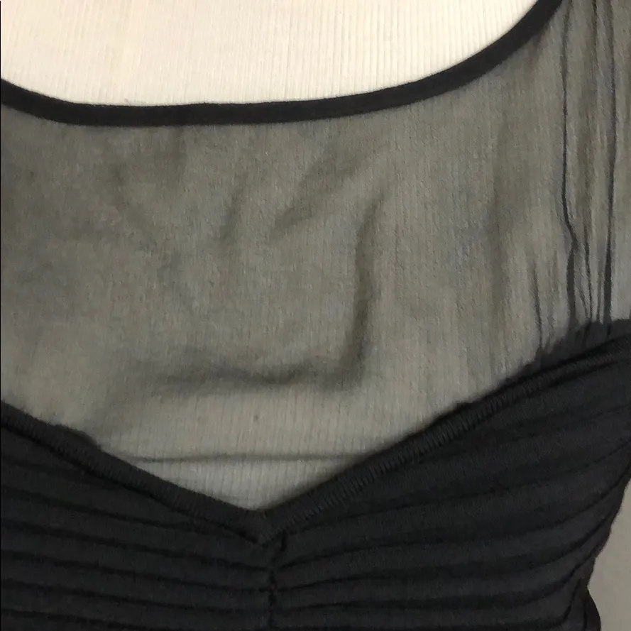 Cache silk ribbed knit sleeveless top - Image 4