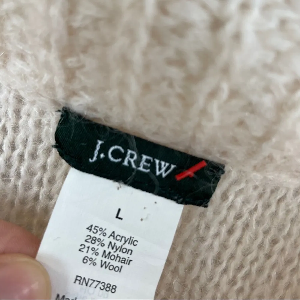 J.Crew Mohair Wool Blend Sweater - Image 4