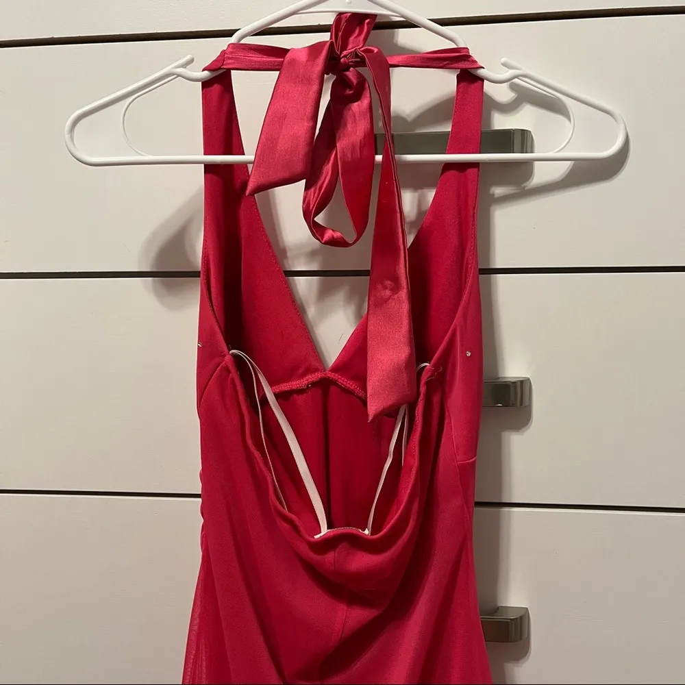 Taboo Y2K pink midi sparkly dress - Image 5