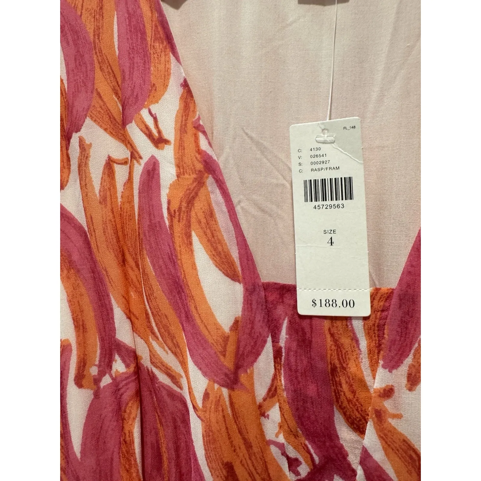 NEW $188‎ Maeve Banana Grove Dress Long Chiffon Romantic Summer Maxi Dress Sz 4 - Image 5