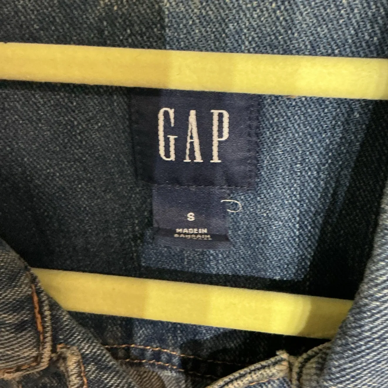 Gap  Blue Denim Jean Jacket Sz S - Image 4