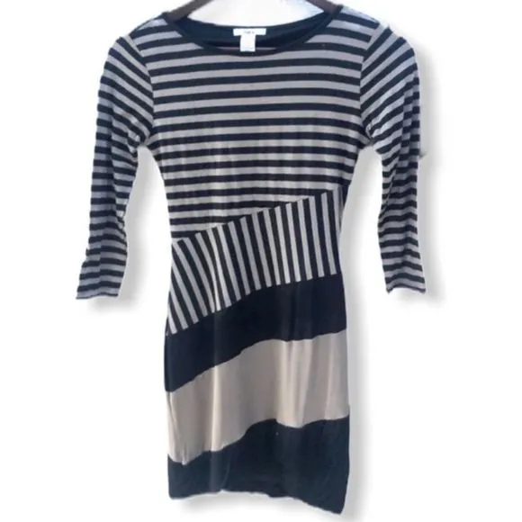 Bar III Striped Dress - Image 5