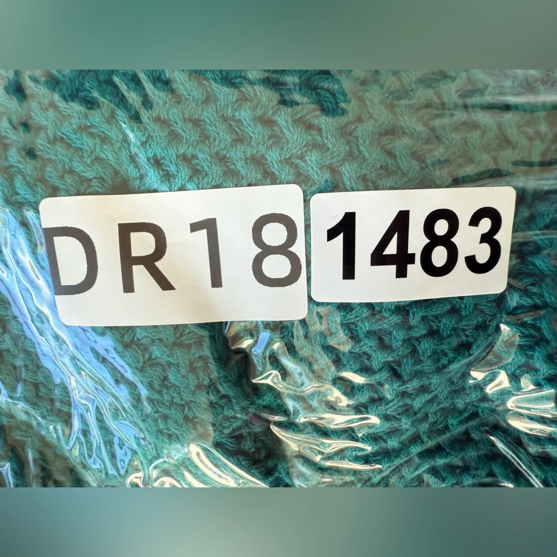 Anthropologie Quinn Textured Knit Cotton Sleeveless Green  Turquoise Top size Xl - Image 8