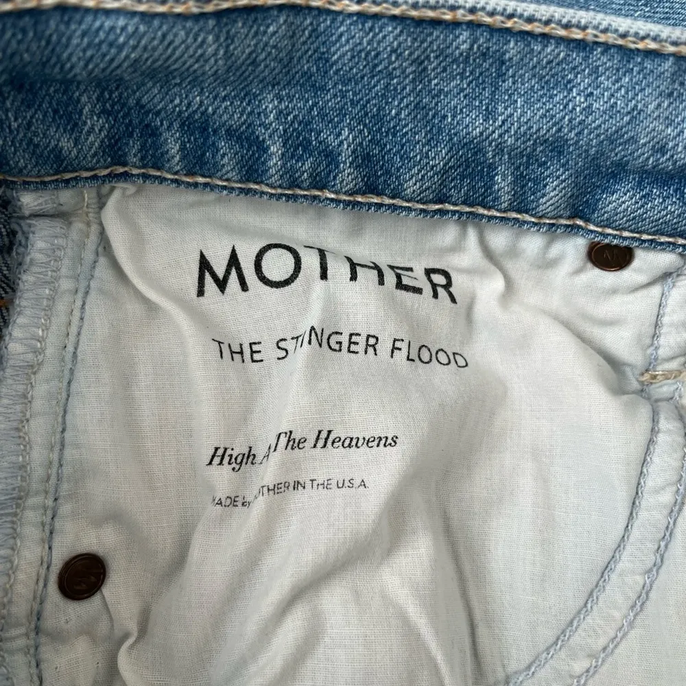 MOTHER superior THE STINGER FLOOD jeans High as The Heavens 26 Blue - Image 11