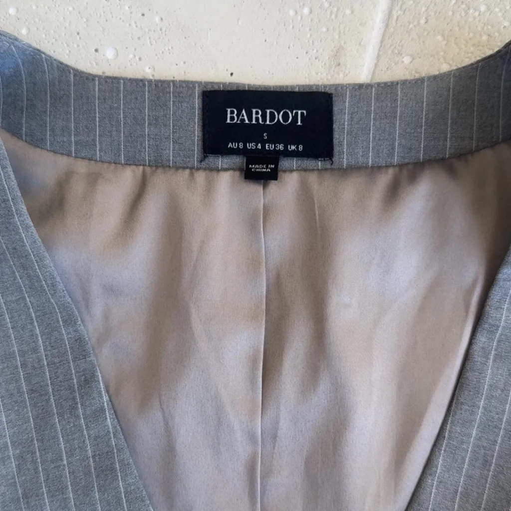 Bardot Callista Pinstripe Vest - Image 3