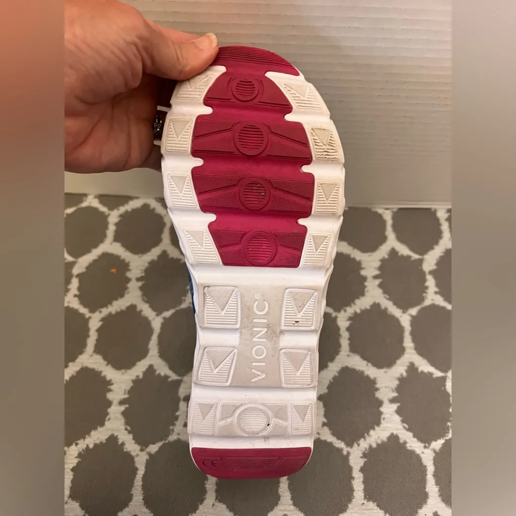 Vionic Blue and Pink Athletic Shoes 8.5 activewear athleisure ortho comfort - Image 8