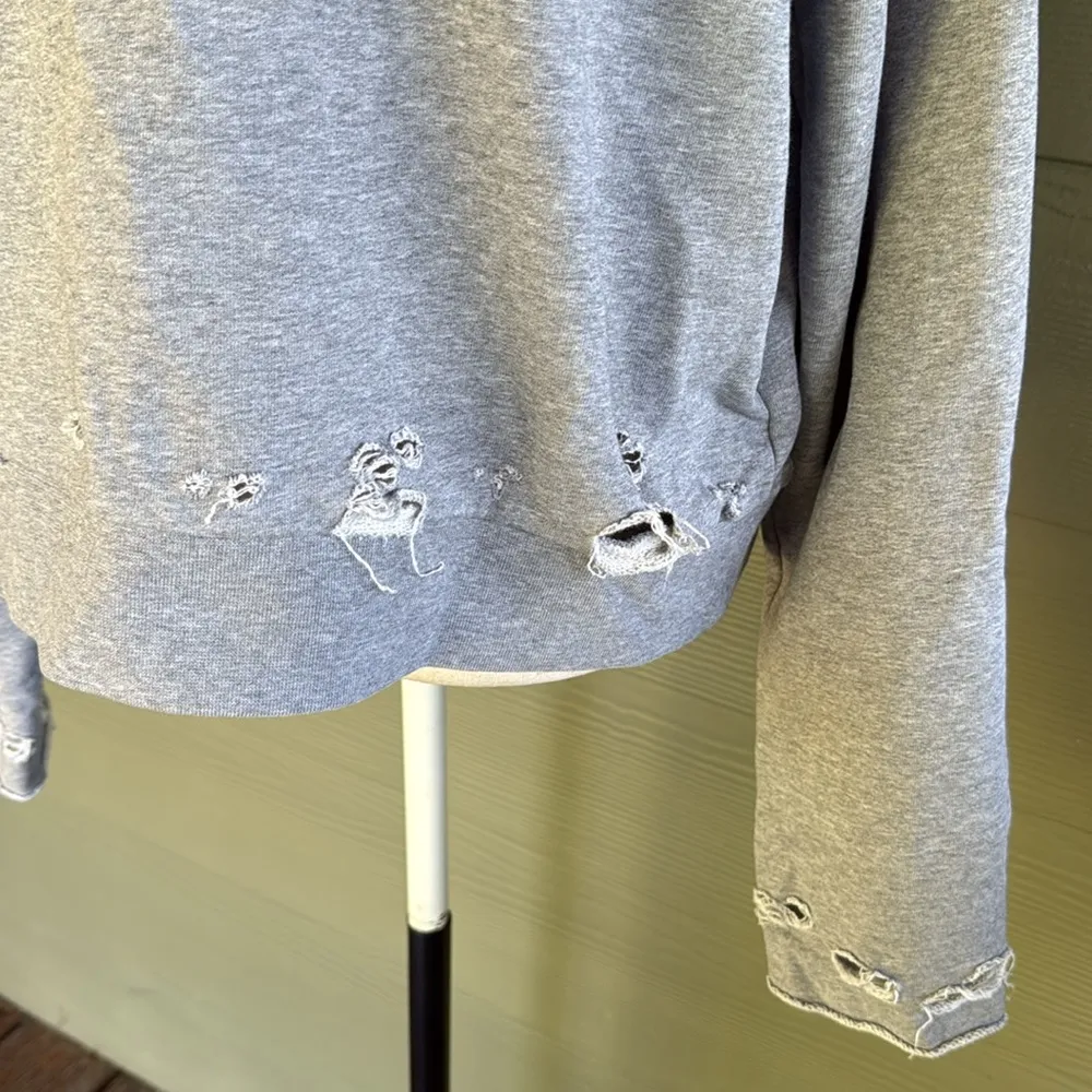 Alexander Wang  Distressed Sweatshirt - Image 4