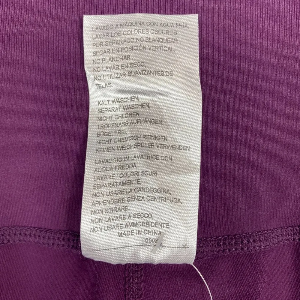 Women’s Workout - Yoga - Loungewear Purple Leggings Size M NWT - Image 7