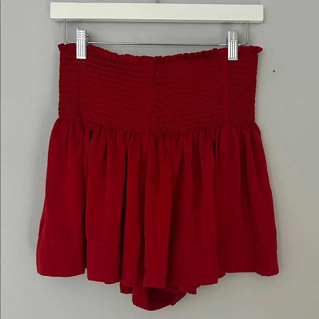 Dark Red Koch Erica Skirt - Image 2