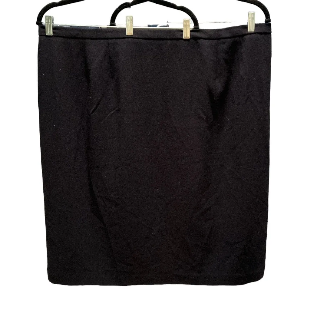 Larry Levine Suits 3-Piece Ensemble Coat Skirt Pant Navy Size 32W New - Image 5