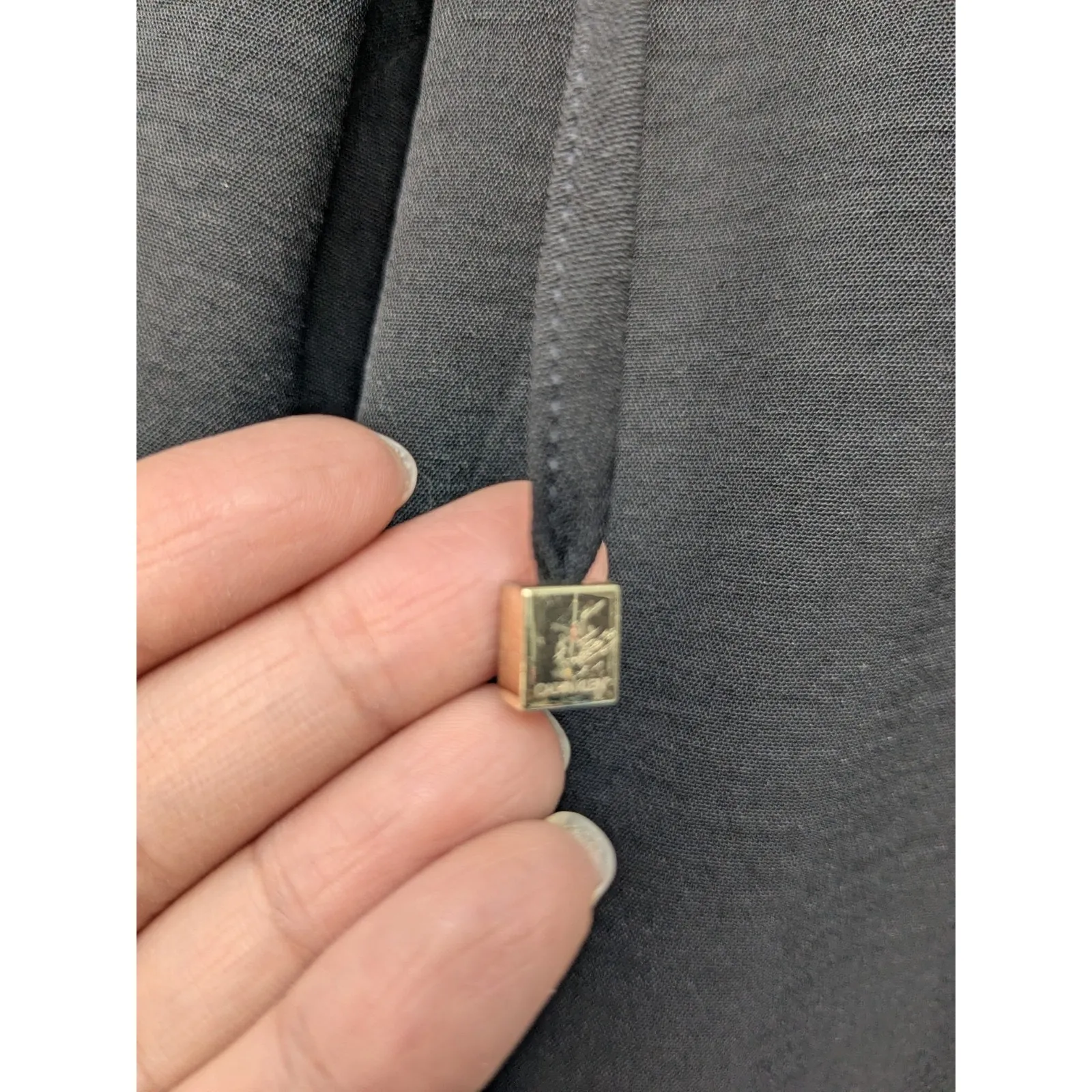 Calvin Klein Women's Pants Wide Leg Drawstring Solid Black Size 3XL NWT - Image 3