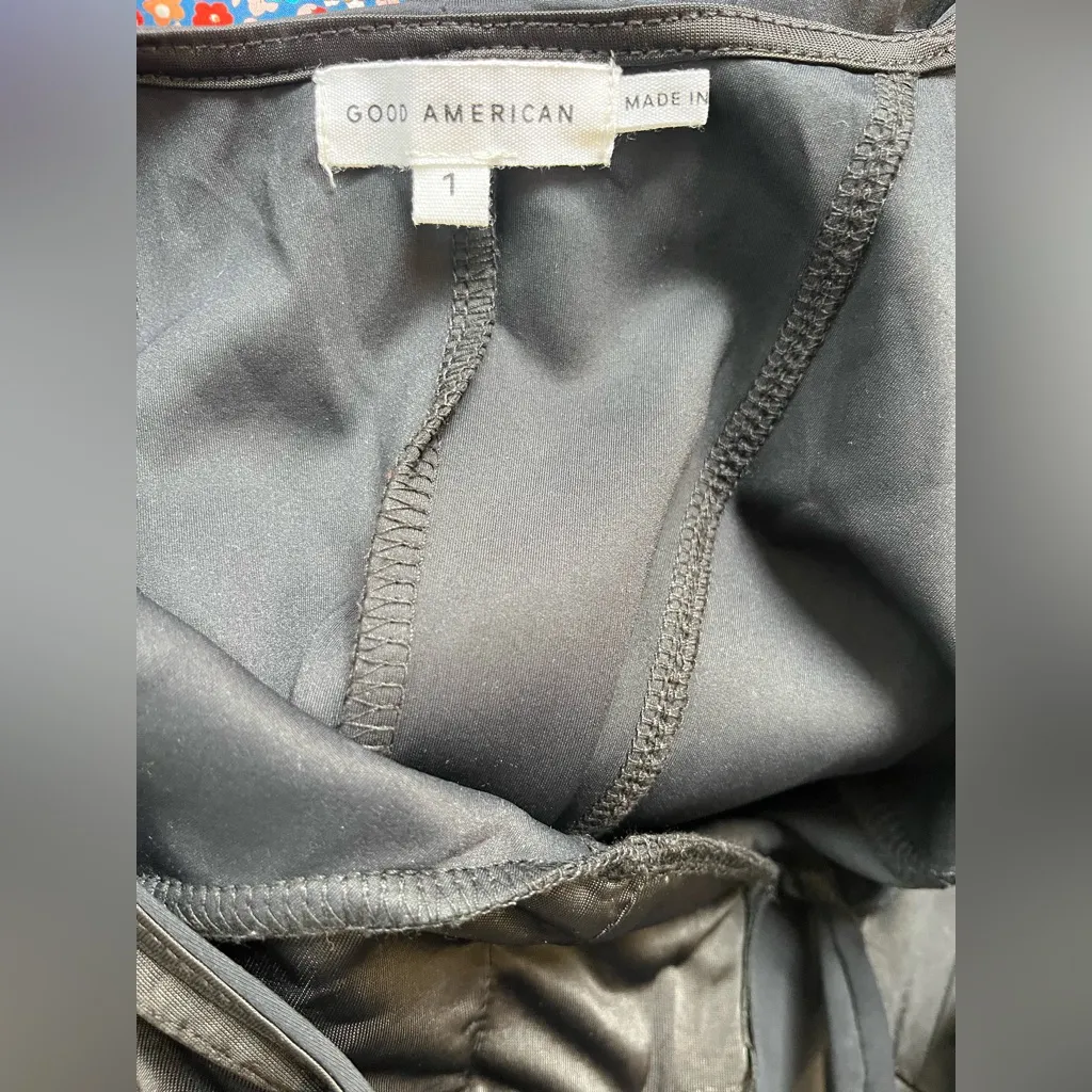 Good American Black Strapless Dress - Image 8