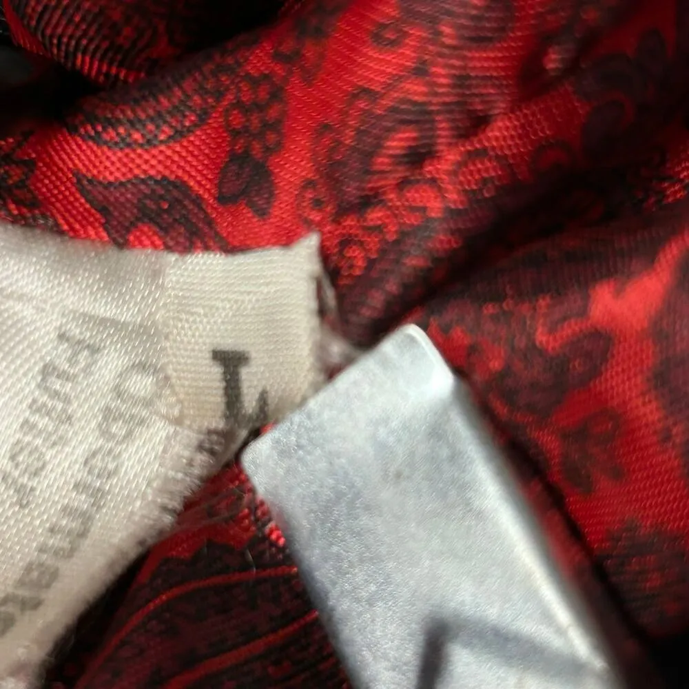 Vera Pelle Leather Jacket Womens L Black Long Sleeve Moto‎ Biker Made in Italy - Image 14