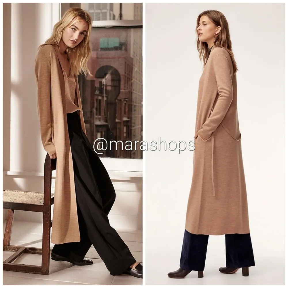 Babaton Kirby Camel Cardigan - Image 3