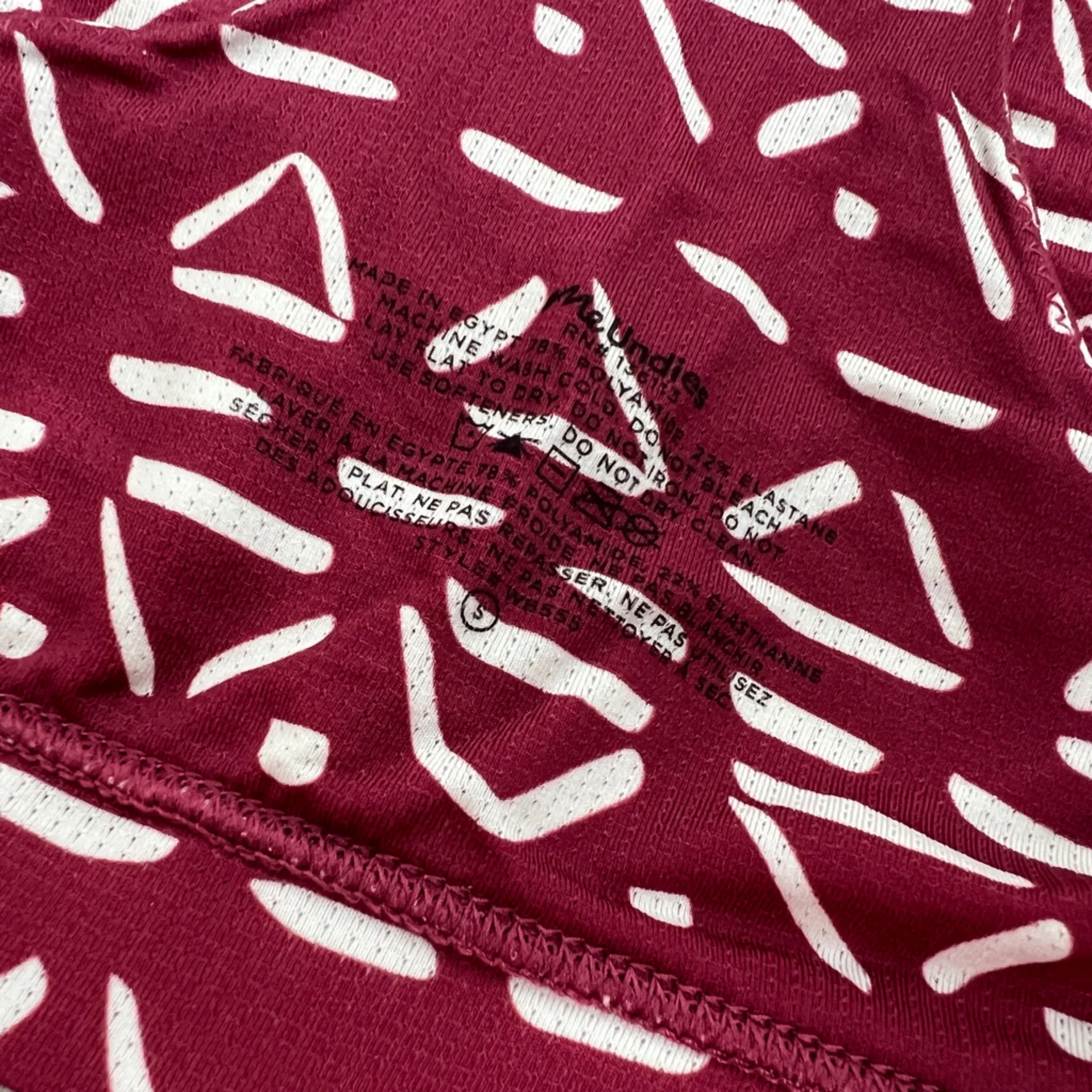 MeUndies racerback bralette Bra Red - Image 5