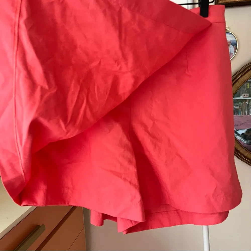 linen blend skort - Image 6