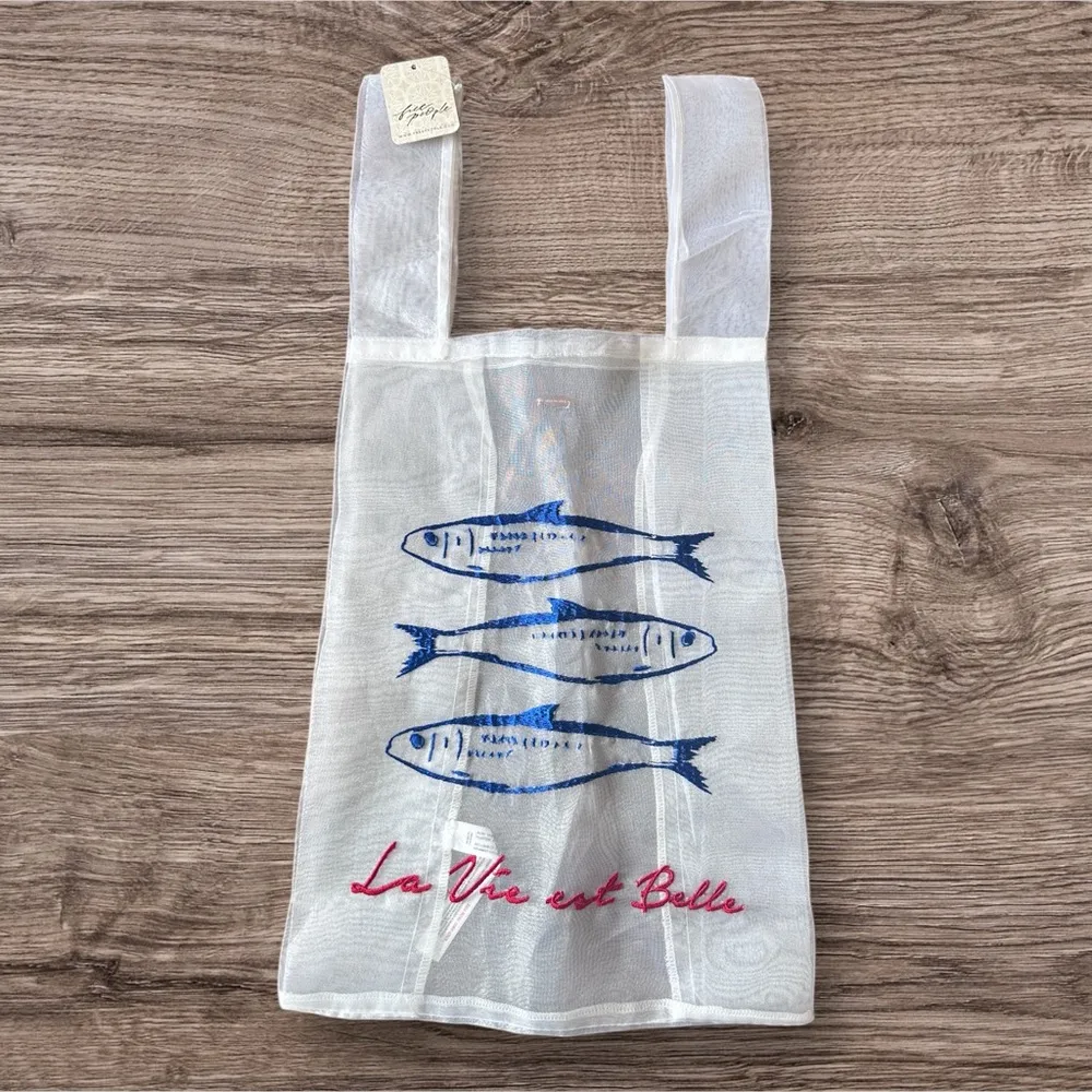 NWT Free People Millie Grab Bag in Fish - Image 5