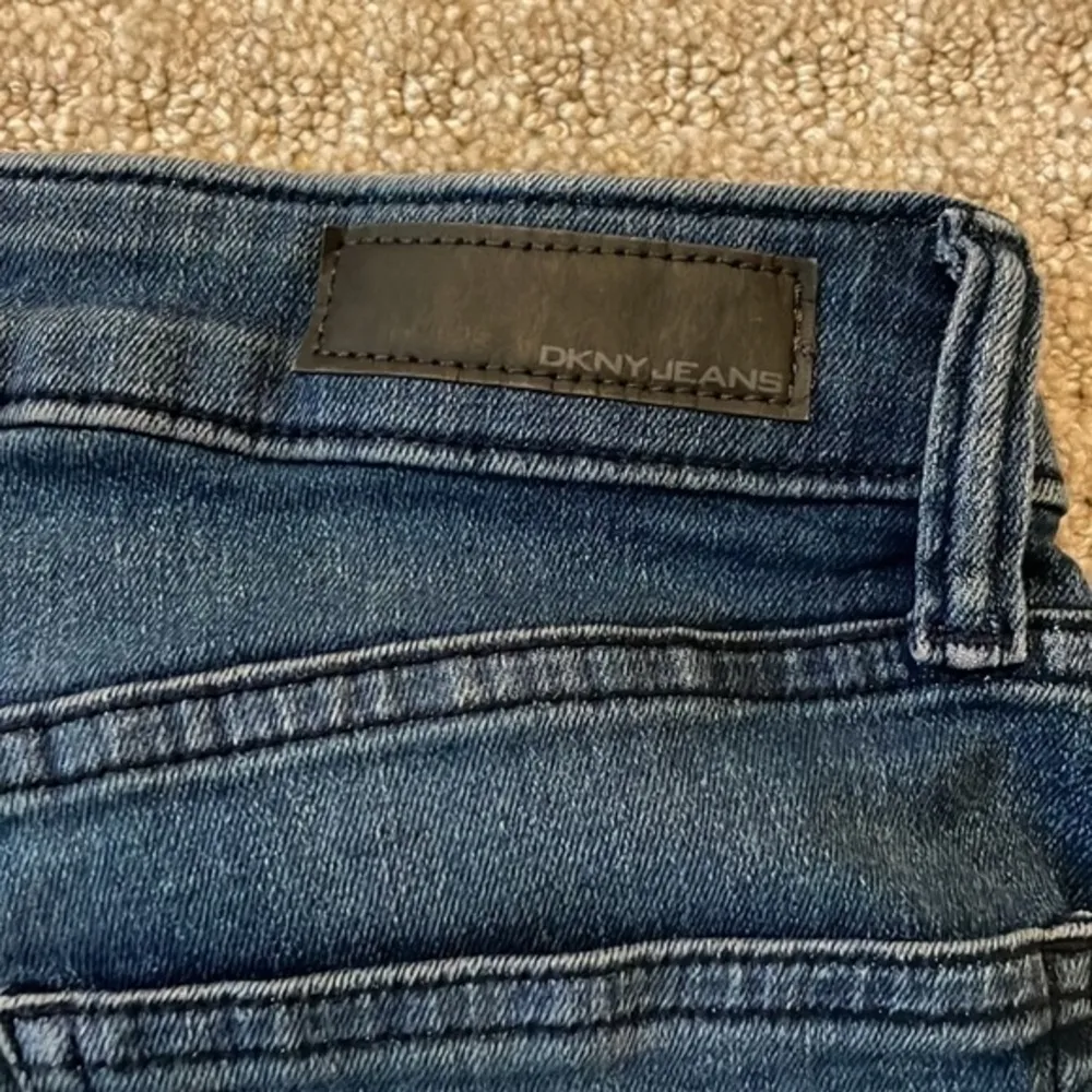 DKNY Rolled Denim Bermuda Shorts - Image 7