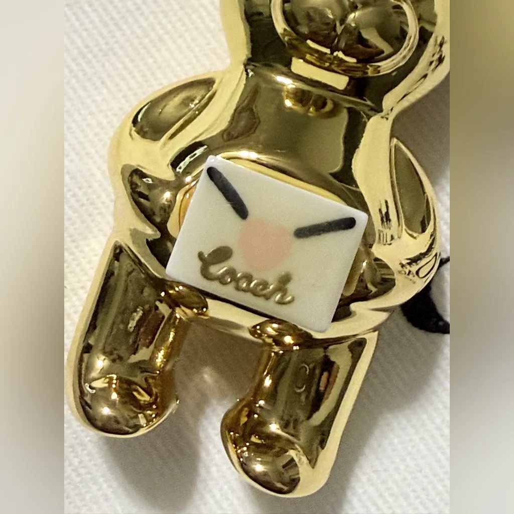 Coach  Valentine's Day Bear Bag Charm - Image 4