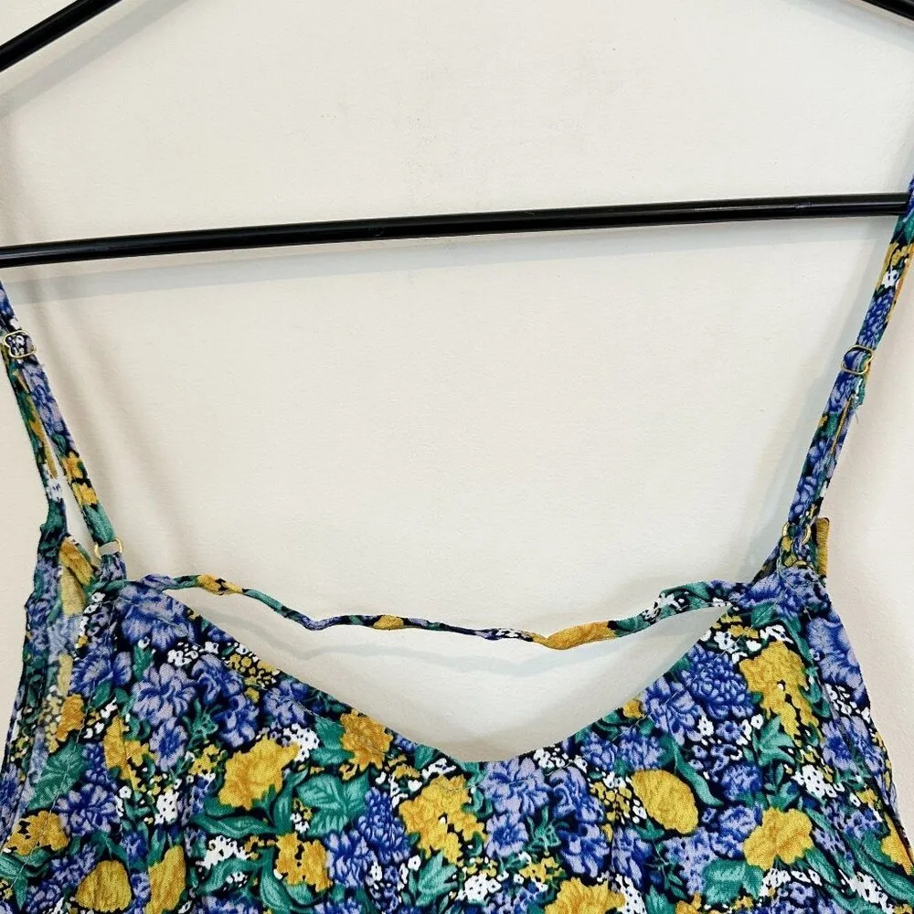 NWT See U Soon Floral V-Neck Tank Top - Size Small - Image 7