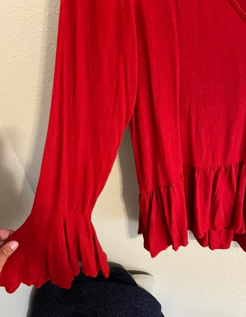 Mossimo Supply Co Red Top - Image 2