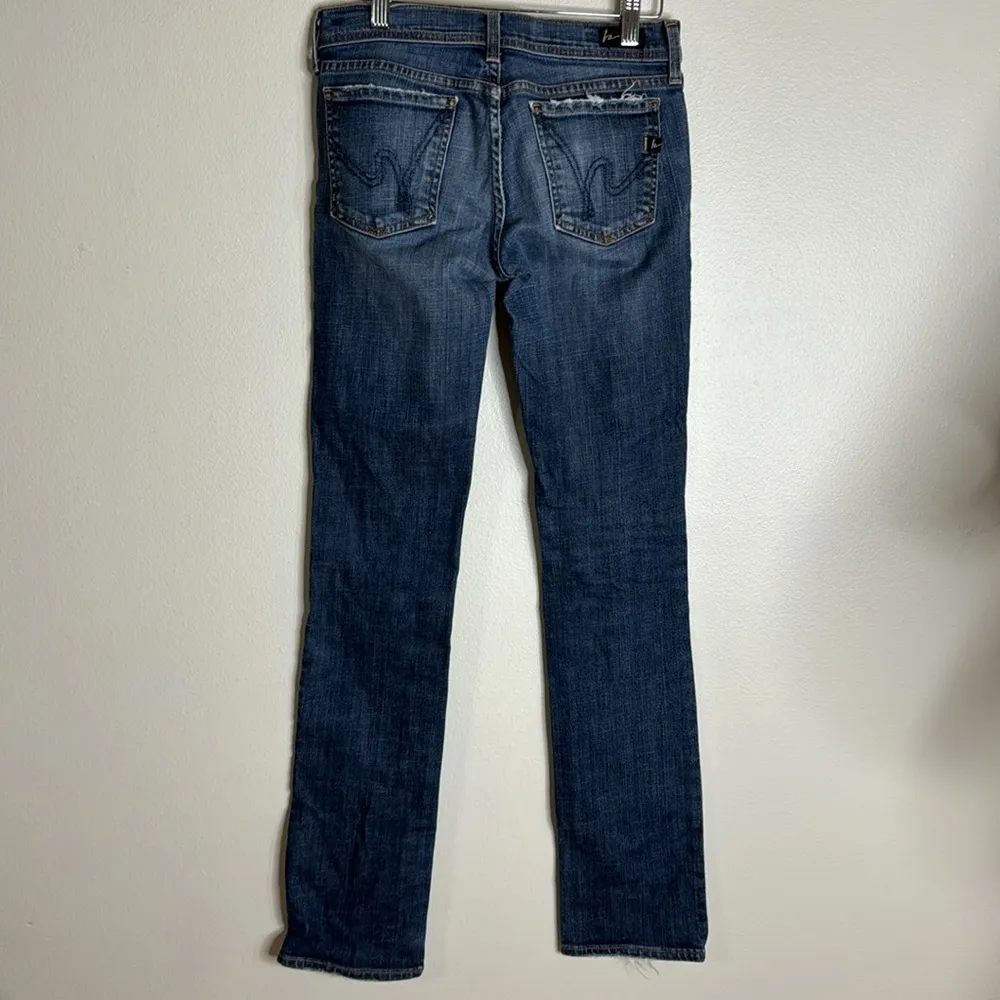 Citizens of humanity Ava low waist stretch straight leg denim jeans size 26 - Image 8