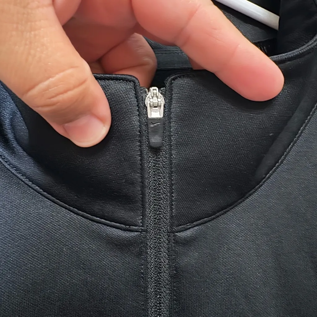 Nike Golf Women Therma-fit black long sleeve Y2k Drill - Image 6