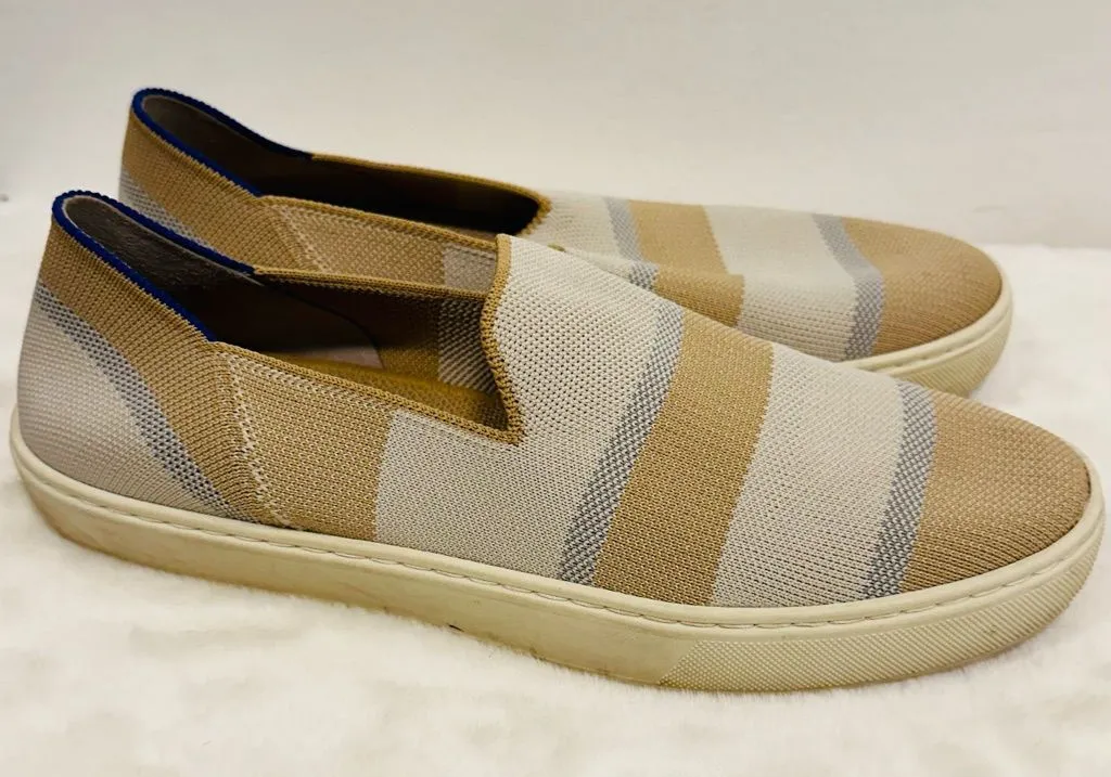 Rothys slip on sneakers! Sand stripe color in women’s size 9.5! - Image 1