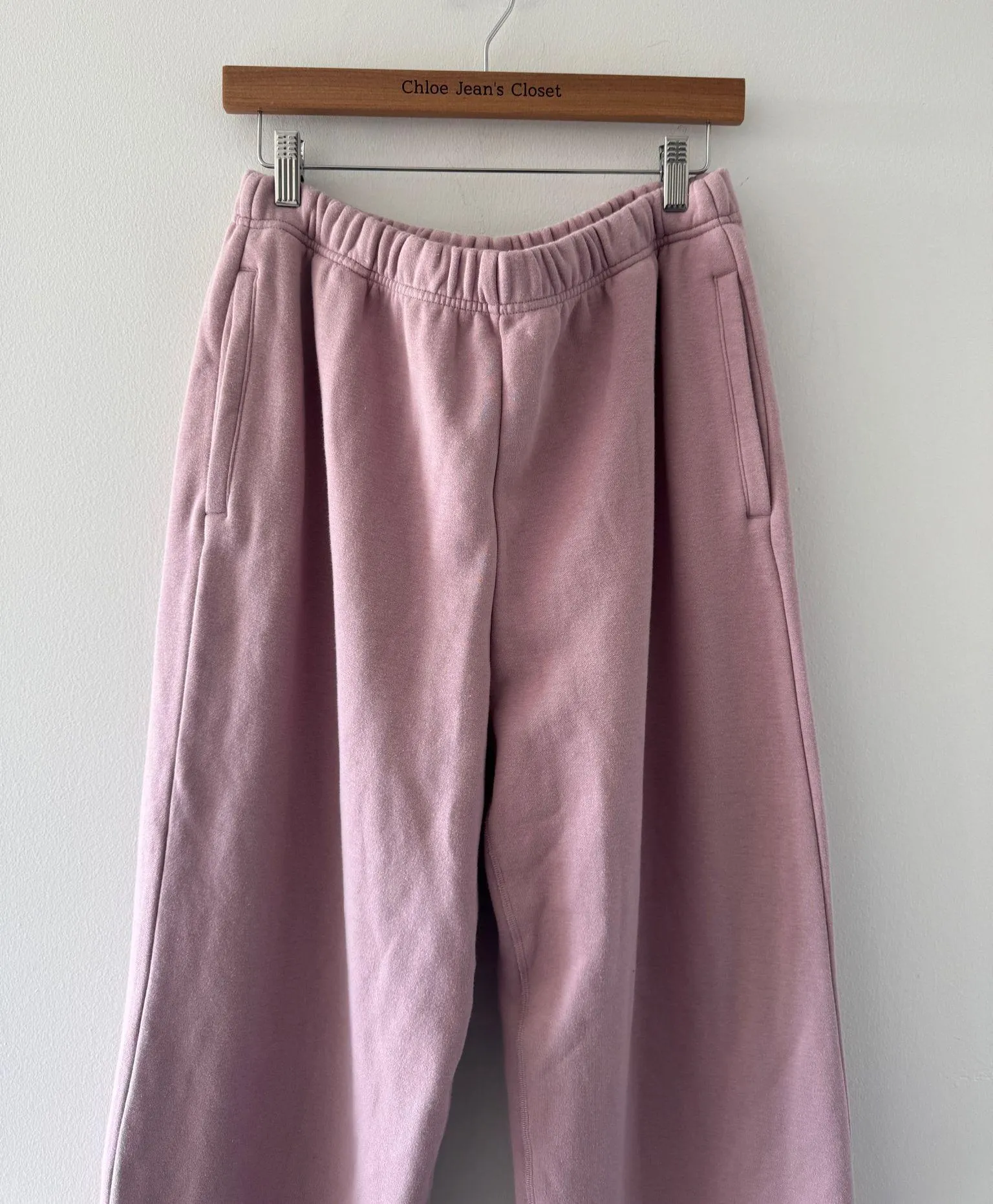 Skims Cotton Fleece Sweatpants - Image 4