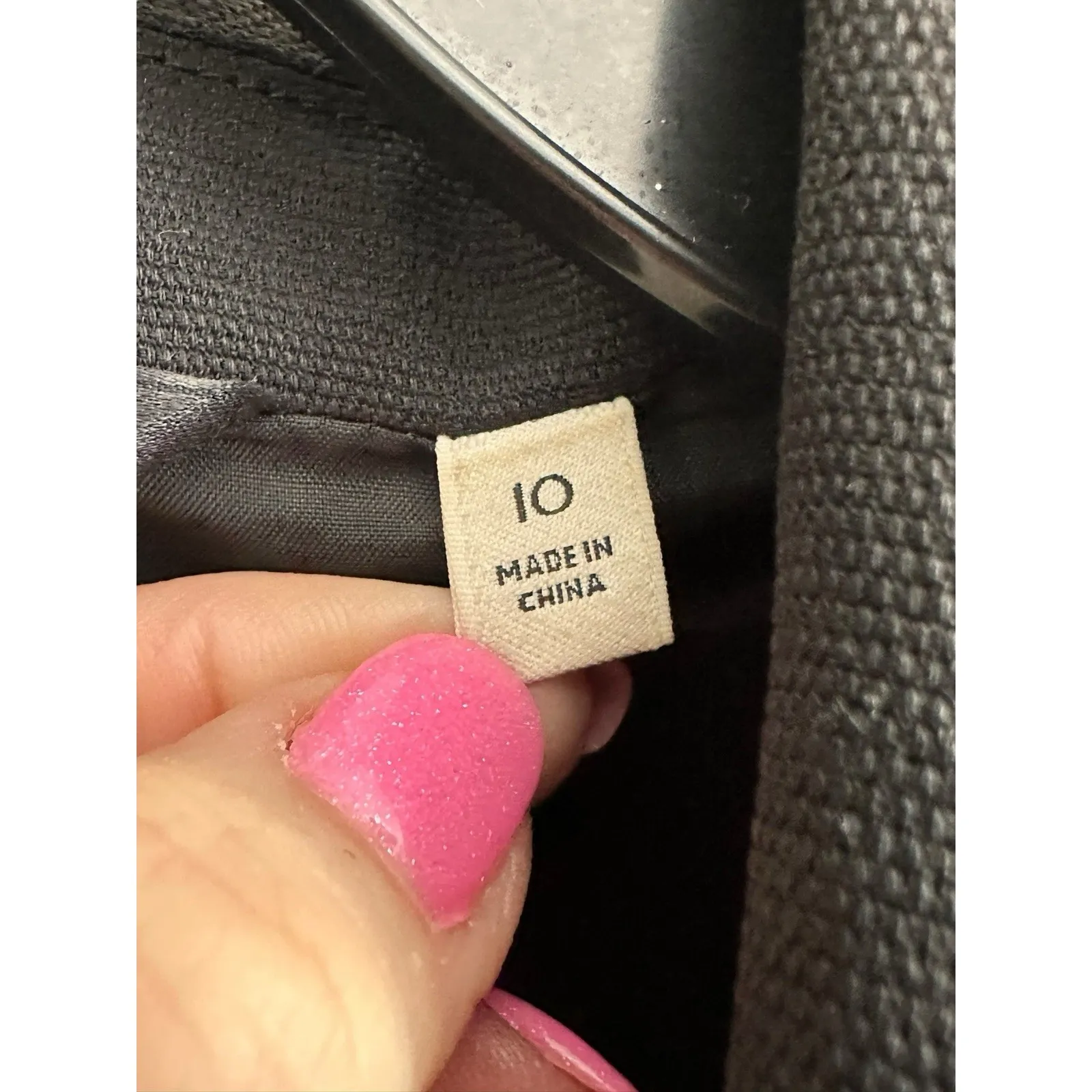 Aritzia‎ Babaton Blazer Size 10 Women's Black Button Front Pockets #M4-1 - Image 3