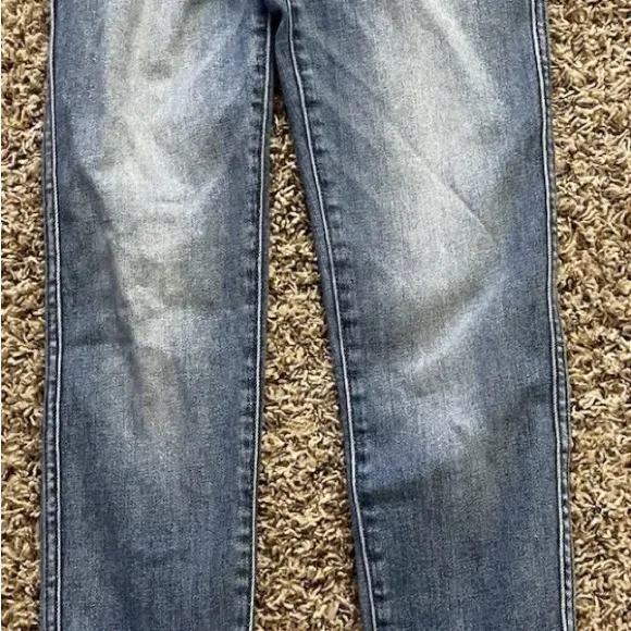 Altar'd State Distressed Skinny Denim Jeans Raw Hem Women’s Sz 25 Great Cond - Image 2