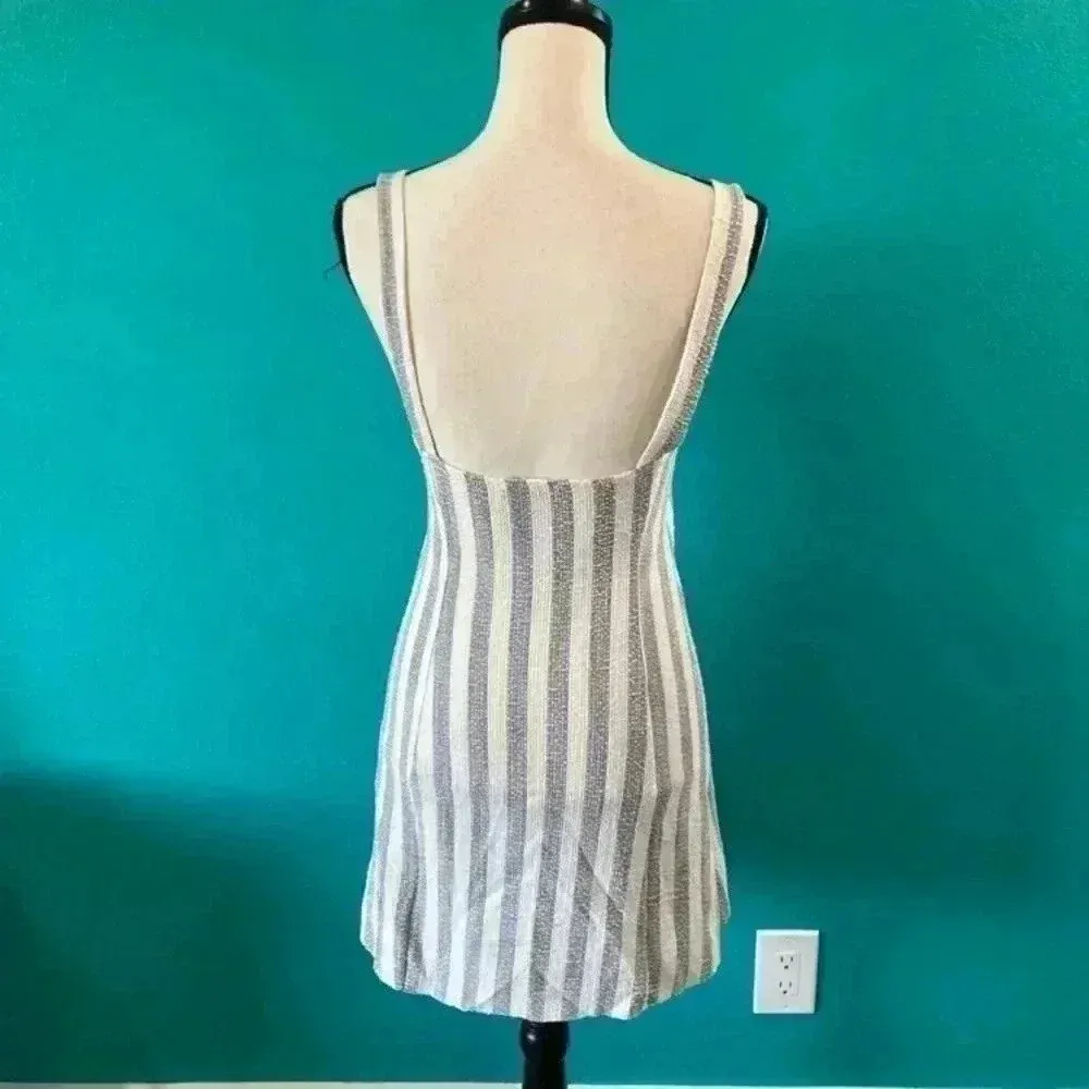 ⭐️ Zara striped button down dress in size small - Image 3