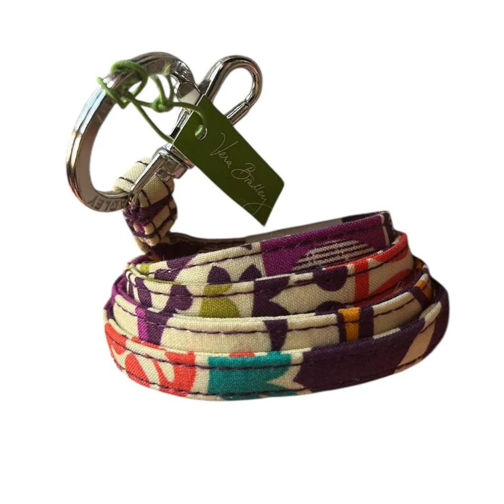 New Vera Bradley Plum Crazy Lanyard - Image 2