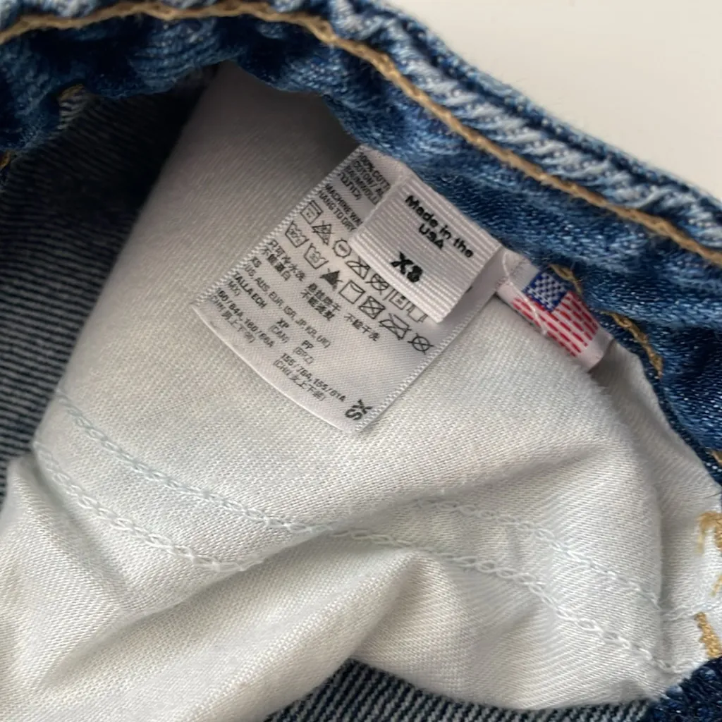 American Apparel Jean Skirt - Image 4