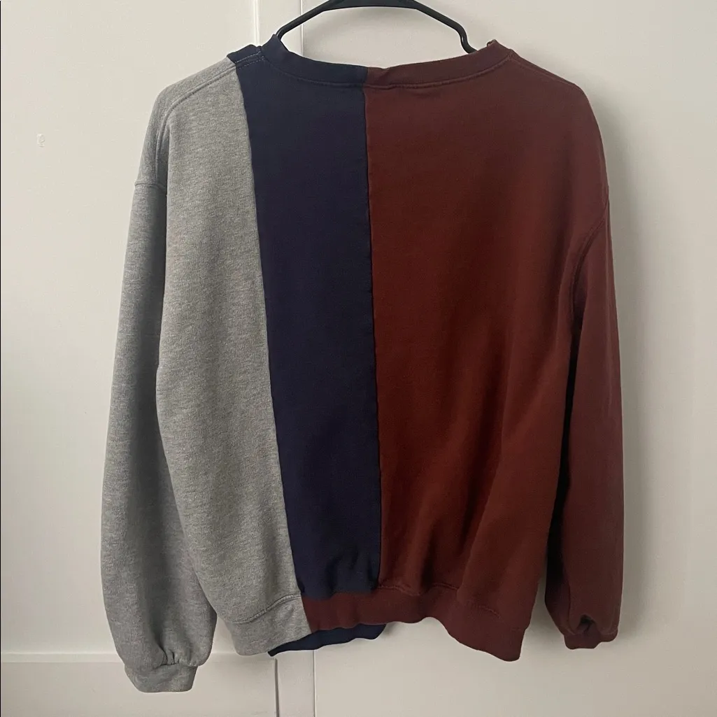 San Francisco Spliced Crew Neck Sweatshirt Size Medium - Image 13