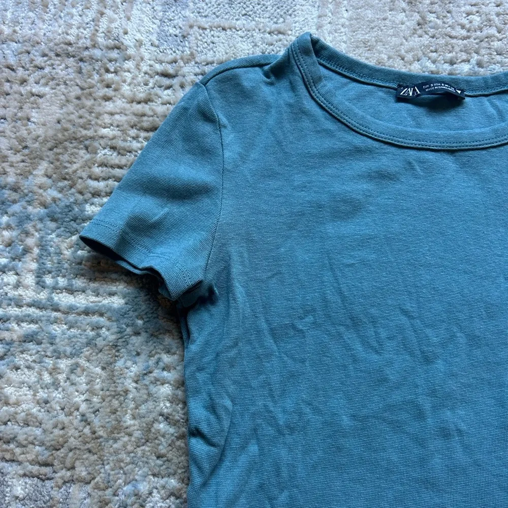 Blue  Basic Baby Tee - Image 4