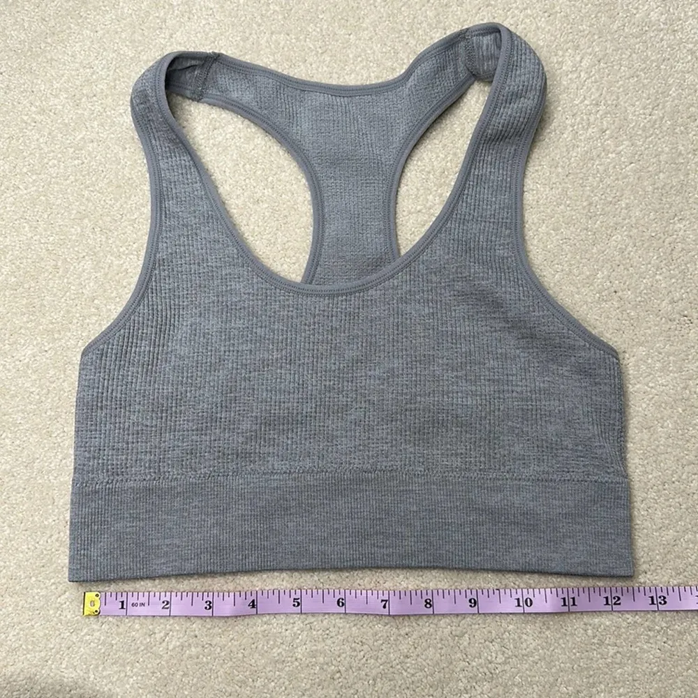 Honeydew: Gray Racerback Bra Size M - Image 3