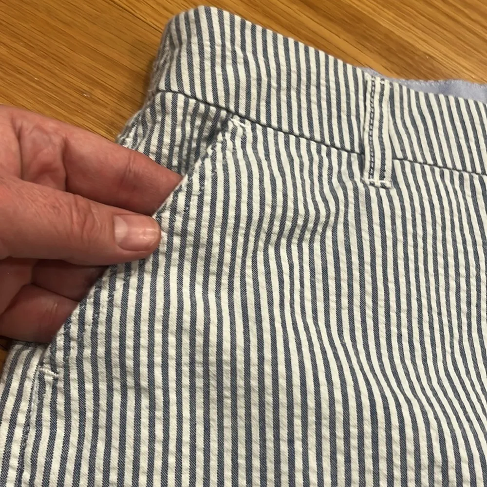 Croft & Barrow striped effortless stretch shorts size 14 . - Image 7