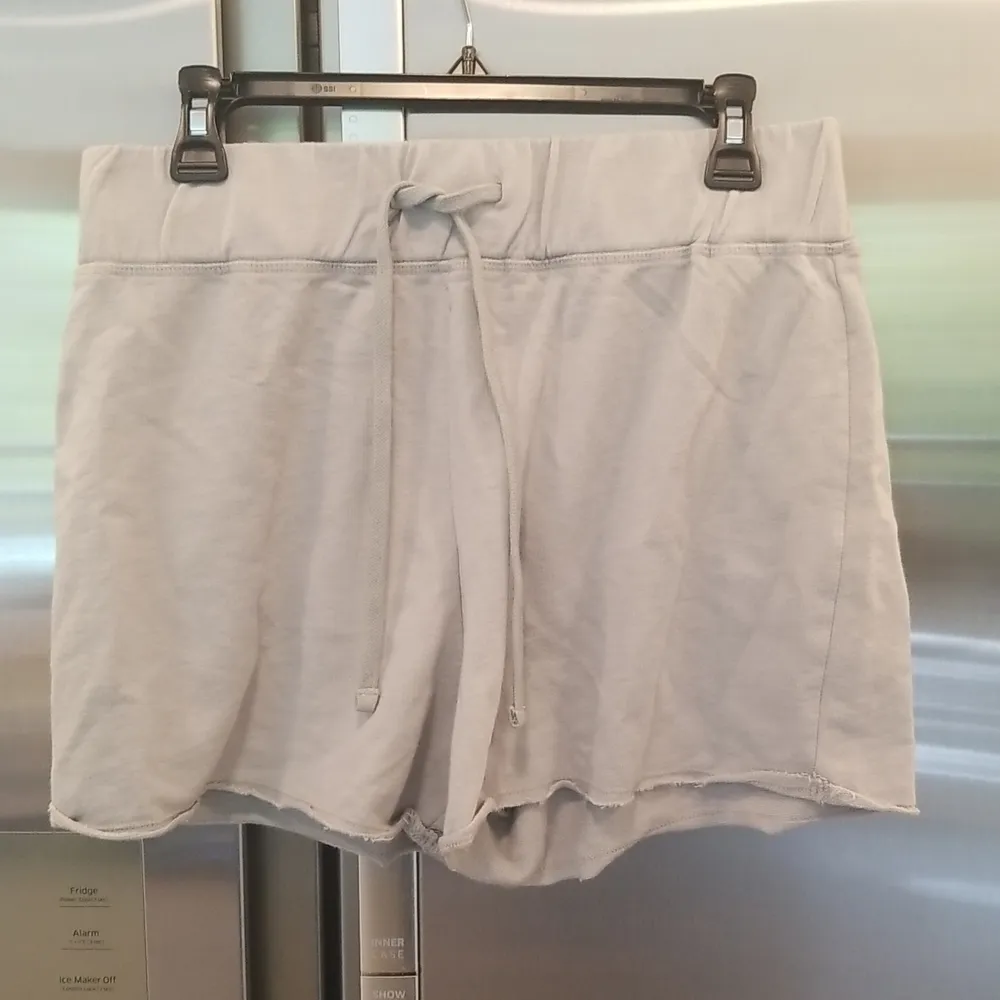 đź’•JAMES PERSEđź’• Drawstring Knit Shorts ~ Foil Grey 3 (fits like 8-10 US) NWT - Image 5