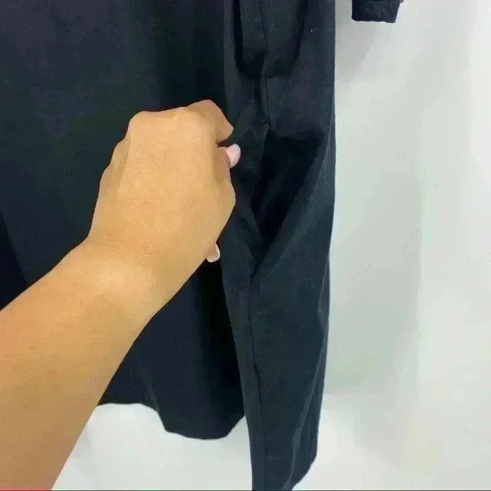 GAP Black 3/4 Sleeve T-Shirt Dress with‎ Pockets Size XS - Image 5