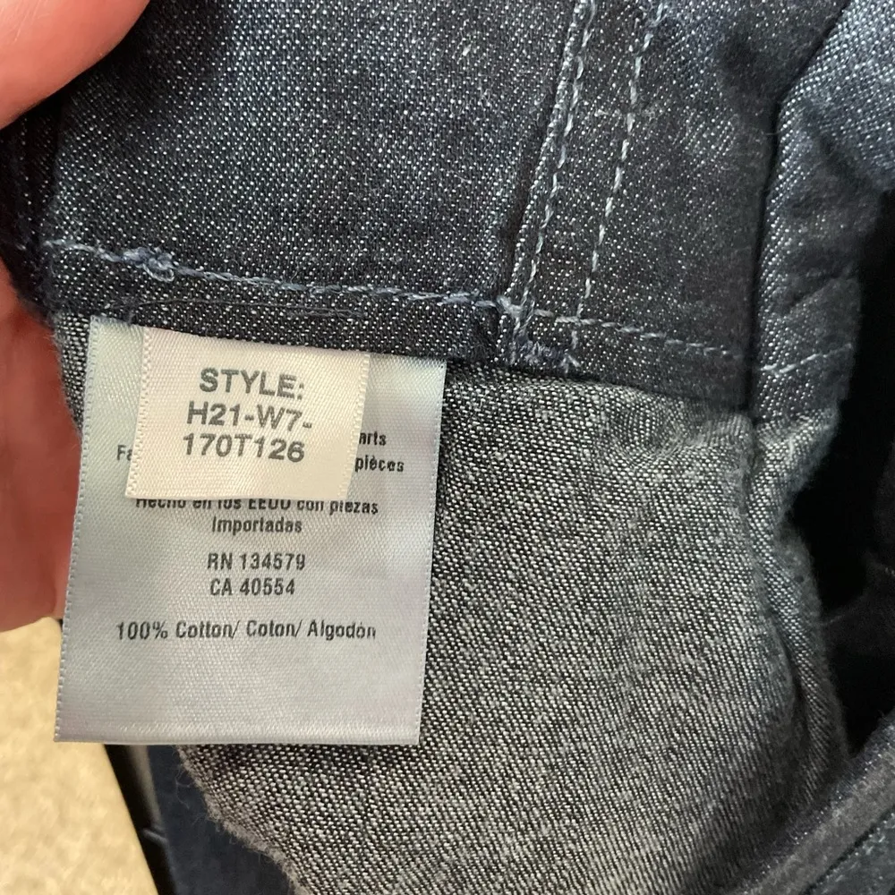 Sundry Paperbag Waist Denim Pants Jeans Pleated Front Self Tie Belt Sz 30 New - Image 4