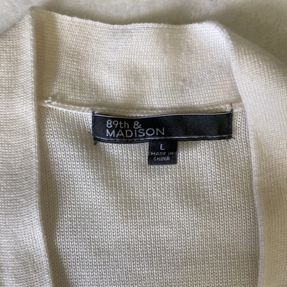 89th & Madison Women’s Cardigan Size Large - Image 8