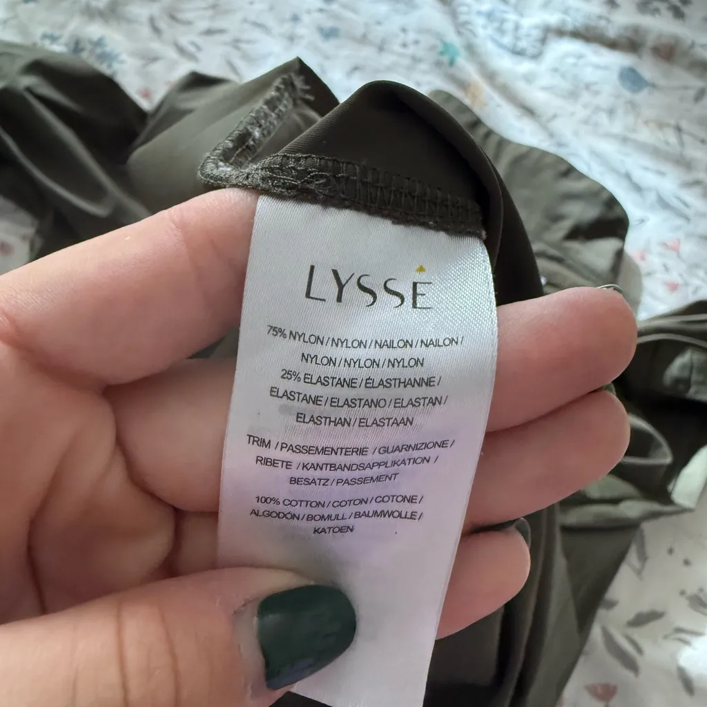 Lysse Olive Green Blouse - Image 6