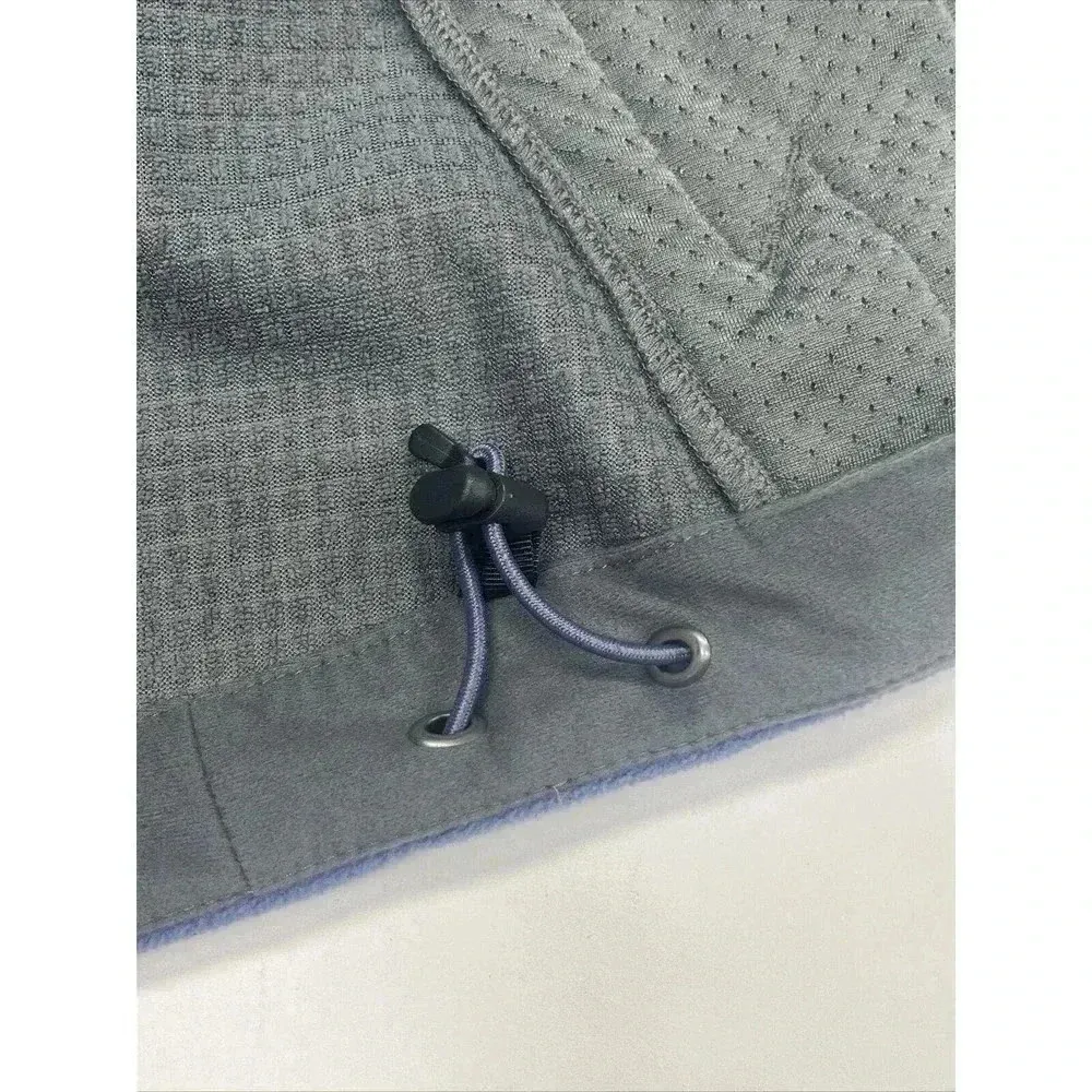 REI Womens Small Fleece Vest Blue/Gray Hiking Outdoor Blue - Image 8