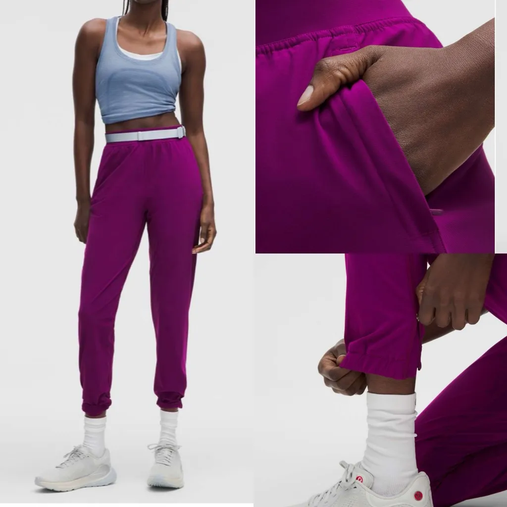Lululemon Adapted State High-Rise Jogger Full Length Chilled Grape - Image 4