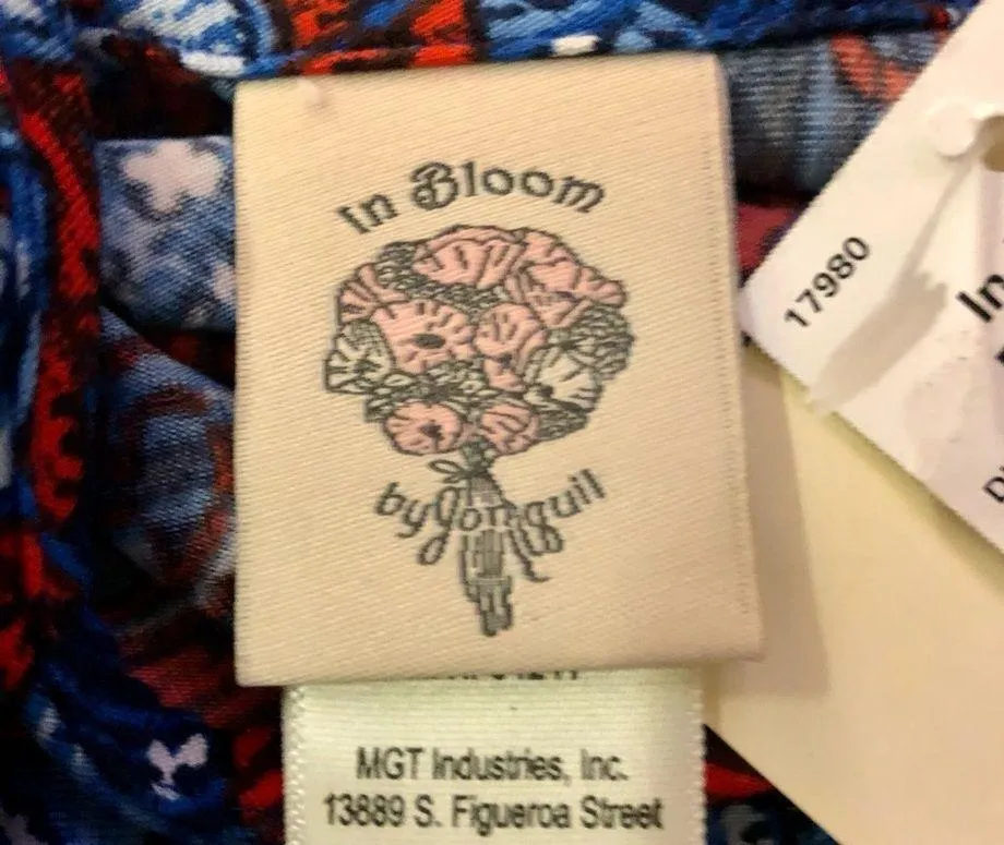 In Bloom by Jonquil Sleep/Pajama Top Womens 2X NEW - Image 8