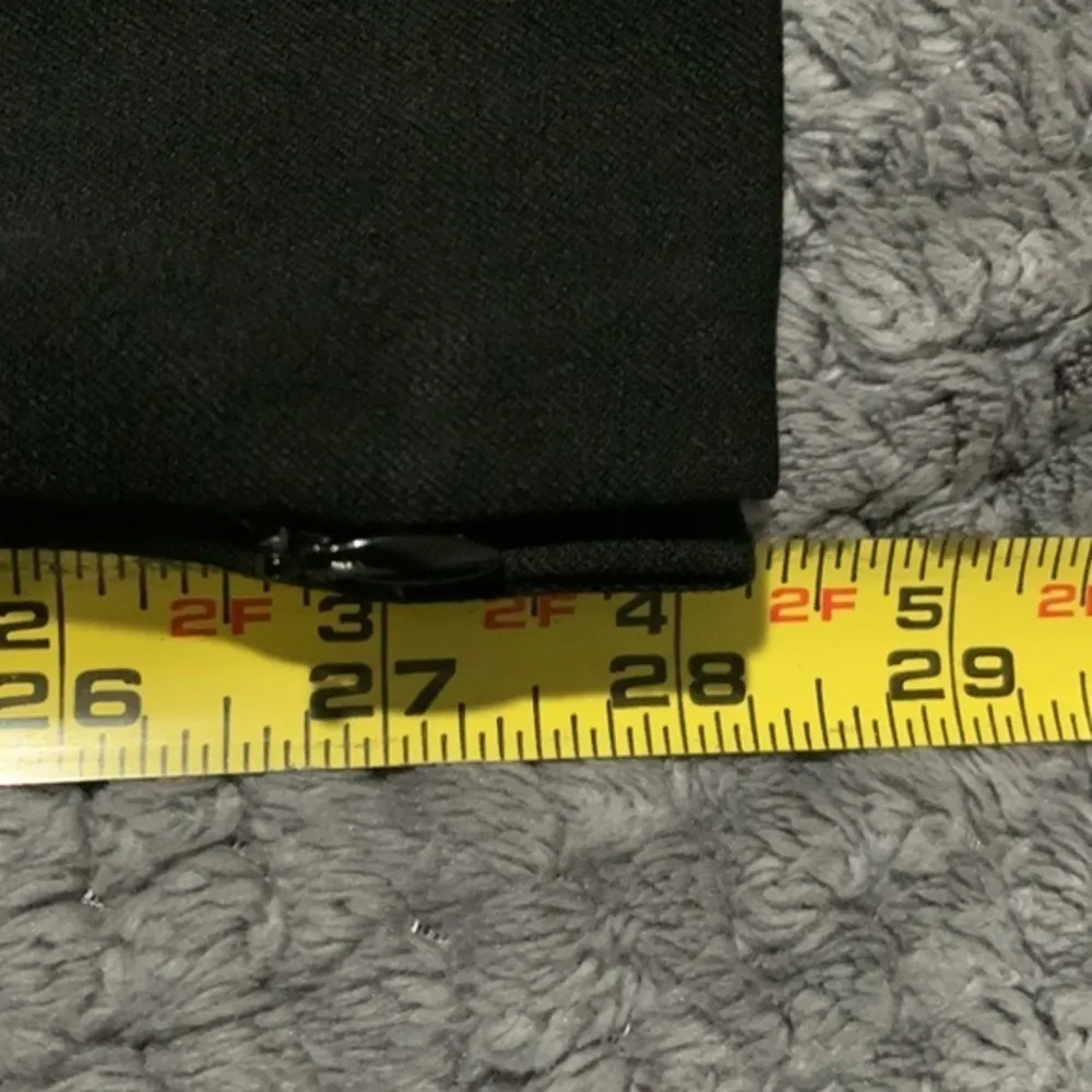 Ann Taylor  Black Stretch Pants Size 6 High Rise EUC #7652 - Image 8